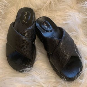 NWOT  or box VIONIC mules…. Never worn